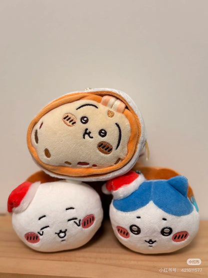 【limit 1】Chiikawa｜Christmas 2025 Mascot Holder /Plush Keychain｜90×110×100mm approx.