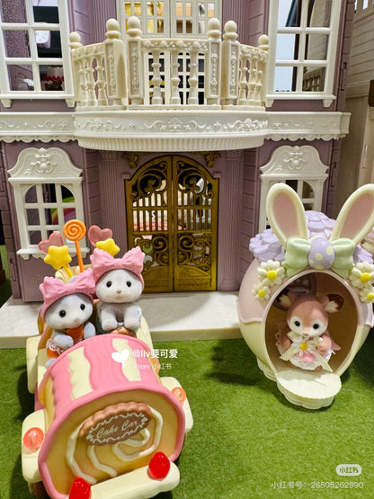 SylvanianFamilies｜Fairytale Land Series CAKE CAR Set