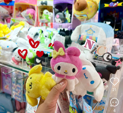 Sanrio｜Super Cute Adventures Chima Pote Collection Plush Dolls/Plush Toy｜8.5×5×10cm approx.