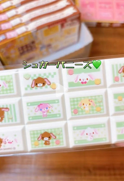 Sanrio｜Memories of Sanrio Characters Chocolate Block Stickers mystery bag/blind box/All 8 types｜1pcs