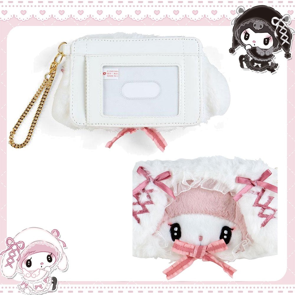 Sanrio｜第三代暗黑地雷限定毛绒卡包｜约16×3×9cm