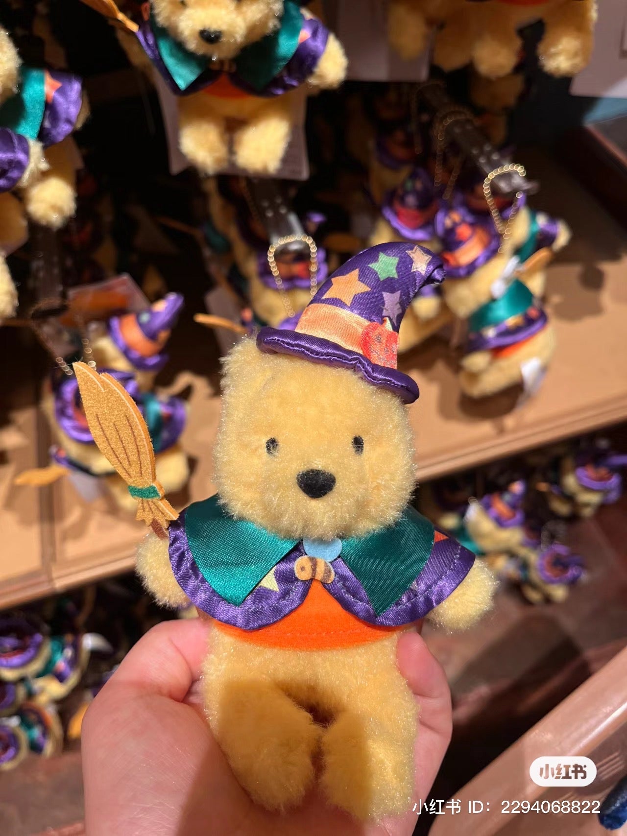 Disney｜毛茸茸万圣节限定噗噗挂件