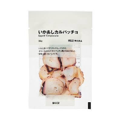 Muji｜muji squid carpaccio 罗勒橄榄油鱿鱼片｜36g【24.05.30】