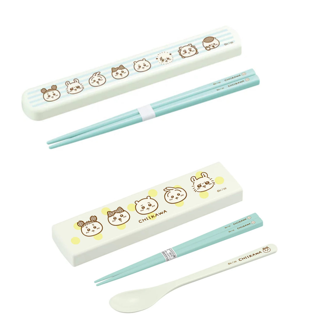 chiikawa｜Sliding Lid Cutlery Set ｜H18×W191×D48mm approx.