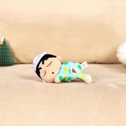 Crayon shin-chan蜡笔小新｜趴趴睡姿挂件/眼罩可戴｜約长11cm