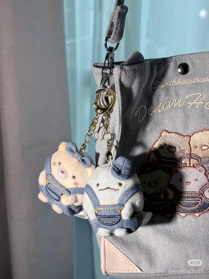 Sumikko gurashi｜Kurashiki Denim House Mascot Holder /Plush Keychain