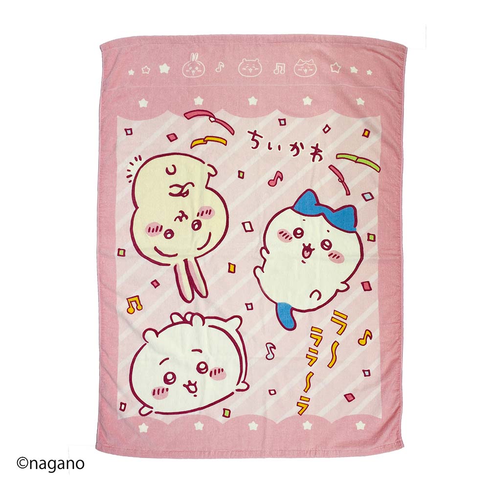 Chiikawa 吉伊卡哇|柔软质地午睡毯/大浴巾|约85×115cm