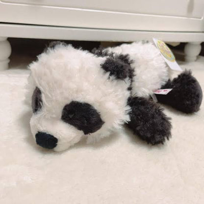 Nici｜大容量毛茸茸熊猫panda笔袋｜约30x8cm