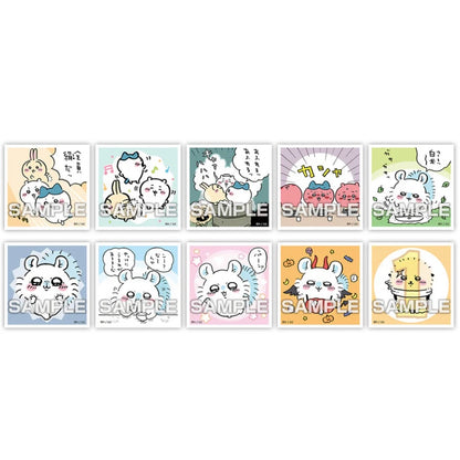 Chiikawa 吉伊卡哇｜第二弹可爱细闪贴纸盲盒/共50种｜1包含5张