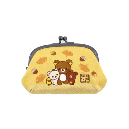 Rilakkuma轻松熊｜茶房限定大款口金包｜约W120×H90(mm)