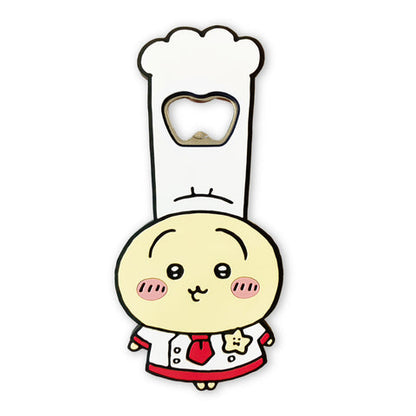 Chiikawa 吉伊卡哇｜餐厅系列乌萨奇小厨师开瓶器/冰箱贴｜约 H142.5 x W66.5mm