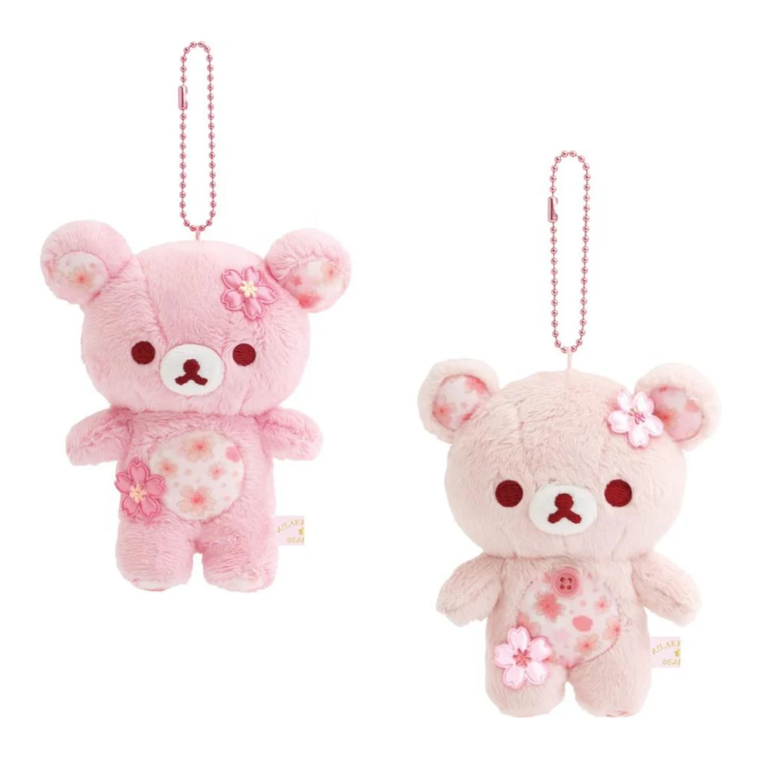 Rilakkuma｜Sakura Cherry Blossom Mascot Holder /Plush Keychain｜125×105×65mm approx.
