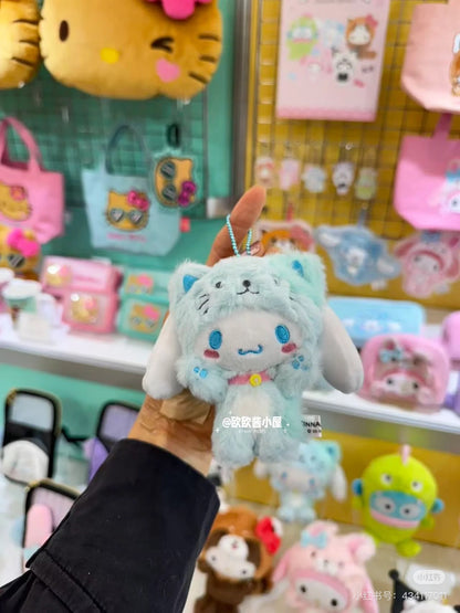 Sanrio｜Cheers Banzai Series Anteater Mascot Holder /Plush Keychain｜115×85×72mm approx.