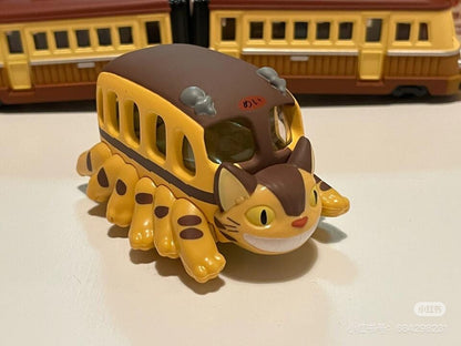 Tomica｜Takara Tomy Dream Tomica Full of Ghibli 01 My Neighbor Totoro Catbus 多美卡 × 吉卜力宫崎骏《龙猫》巴士玩具车模型/摆件｜长约40mm