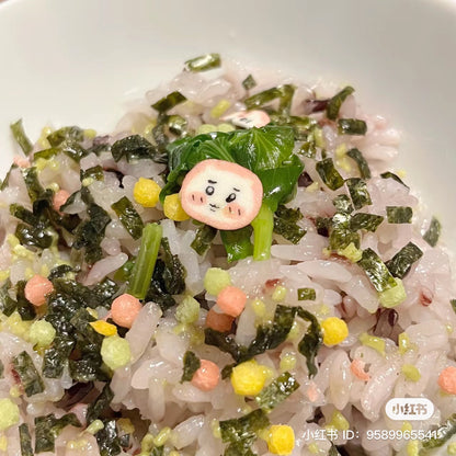 Chiikawa 吉伊卡哇｜丸美屋拌饭料/茶泡饭/每包还附一张闪耀角色贴纸｜4小袋入【25.07】