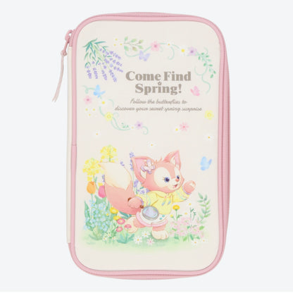 Disney迪士尼｜2024东迪春日复活节限定多功能收纳包/护照夹/手帐包/前后内里都可爱｜約22×13cm