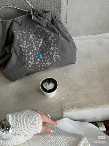 Blue bottle coffee｜ball&amp;chain Collaborate foldable Eco Bag｜L / H45cm