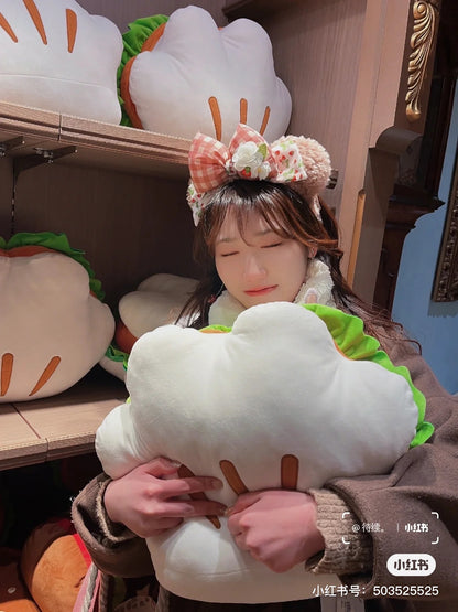 Disney迪士尼｜超可爱mochi手手汉堡抱枕