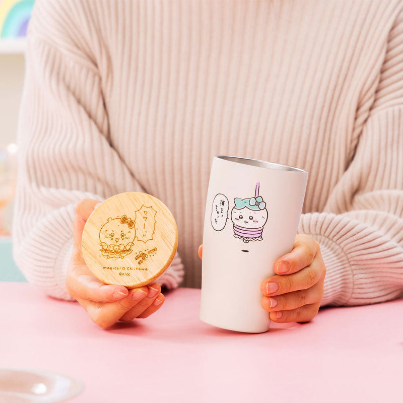 chiikawa|魔法少女木盖保温保冷杯/米盖上也有图案|350ml