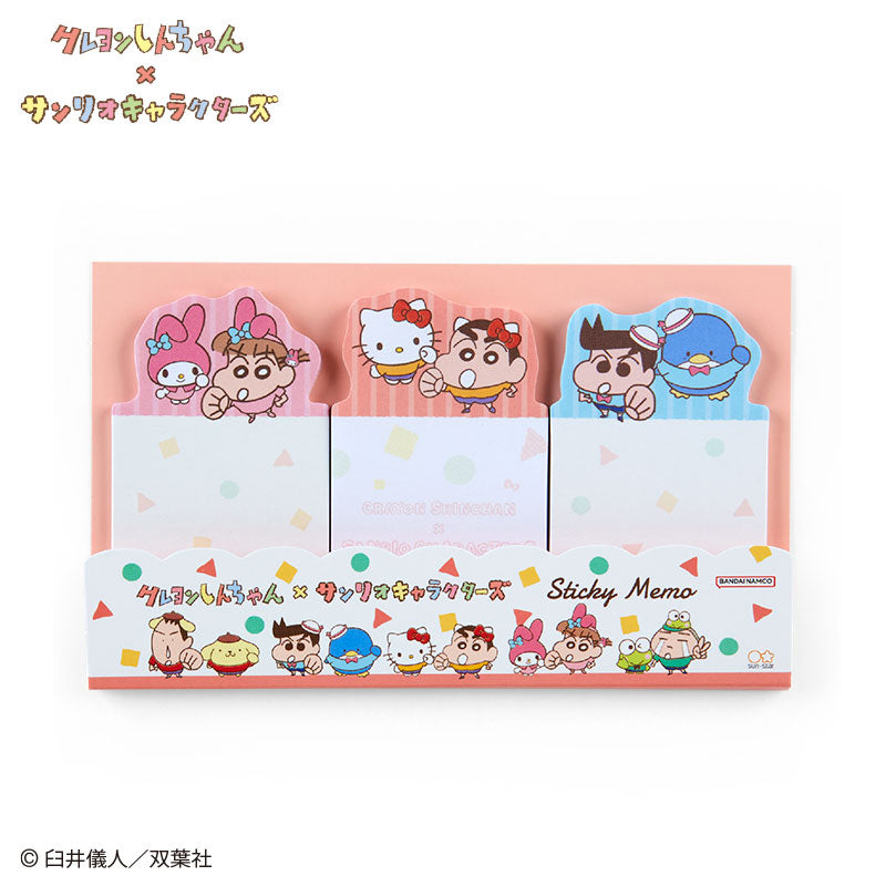 Sanrio|Crayon shin-chan蜡笔小新联名mini便签条/便签本|3种各20枚