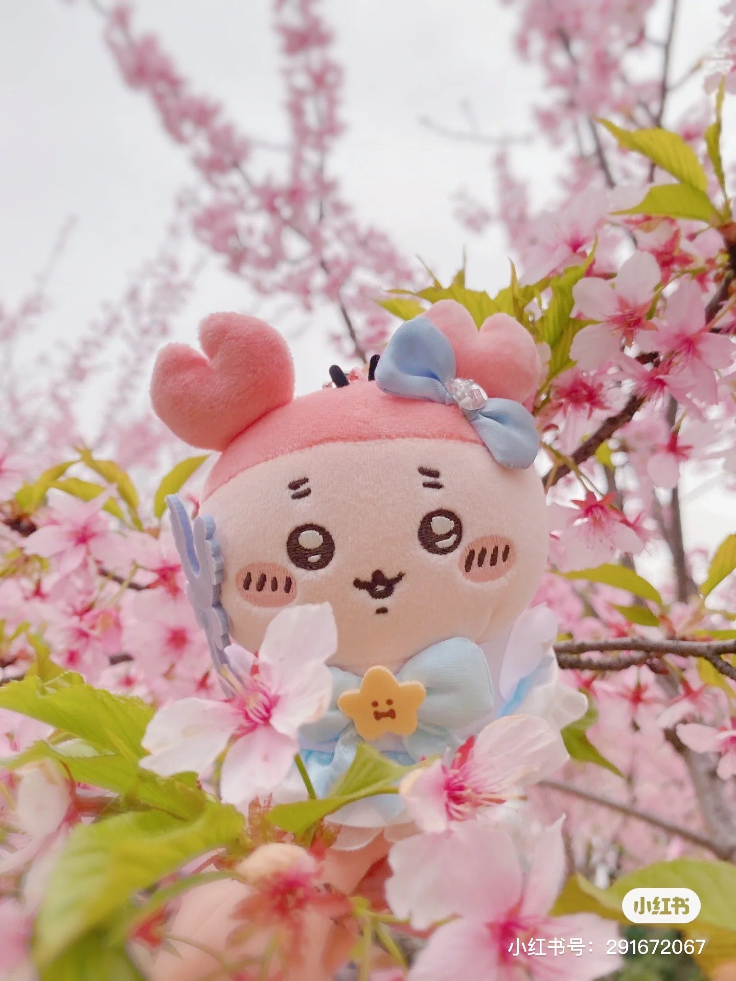 【限购1】Chiikawa 吉伊卡哇｜Mascot Holder -Super Magical Chiikawa Power Up二代超魔法少女/小魔仙限定毛绒玩偶挂件/包挂｜約H180×W145×D70mm