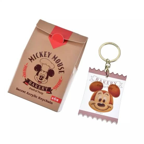 Disney迪士尼｜Mickey’s Bakery米奇烘焙系列亚克力钥匙扣盲盒/全6种｜1枚入