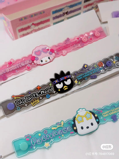 【limit 3】HelloKitty｜Academy Sparkle Festival Character Rubber Band mystery bag/blind box/All 8 types｜1pcs