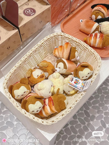 Disney迪士尼｜Mickey’s Bakery米奇烘焙系列Tsum tsum松松小公仔/玩偶｜约6.5 × 6.5 × 10 cm
