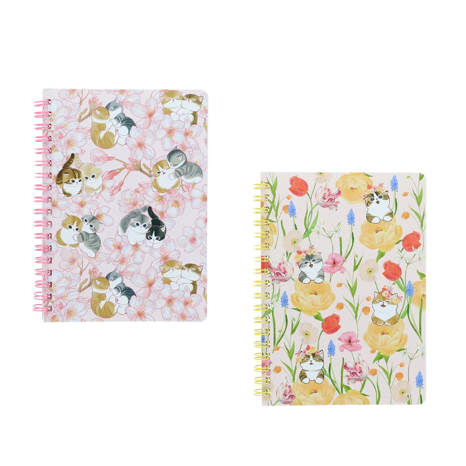 Mofusand｜Hibiya Kadan Mini Double Ring Notebook B6｜60 pages