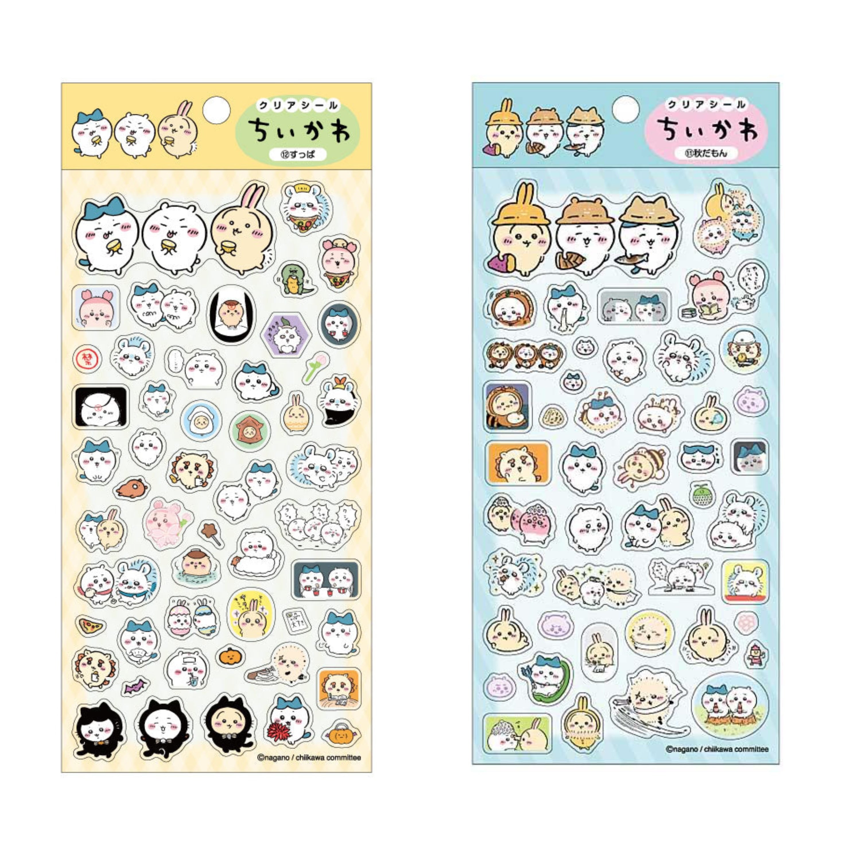 chiikawa｜Transformation Dress-up Playing Stickers｜90×150×1.5mm approx.