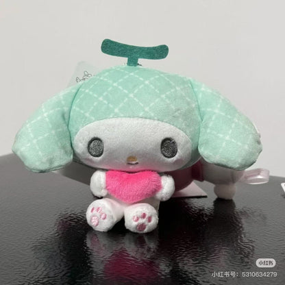 Sanrio｜My Melody 50th Anniversary Mascot Holder /Plush Keychain｜10×6.5×15cm approx.