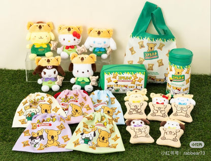 【limit 1】Sanrio｜Lotte Biscuit Collection Mascot Porch /Plush Keychain