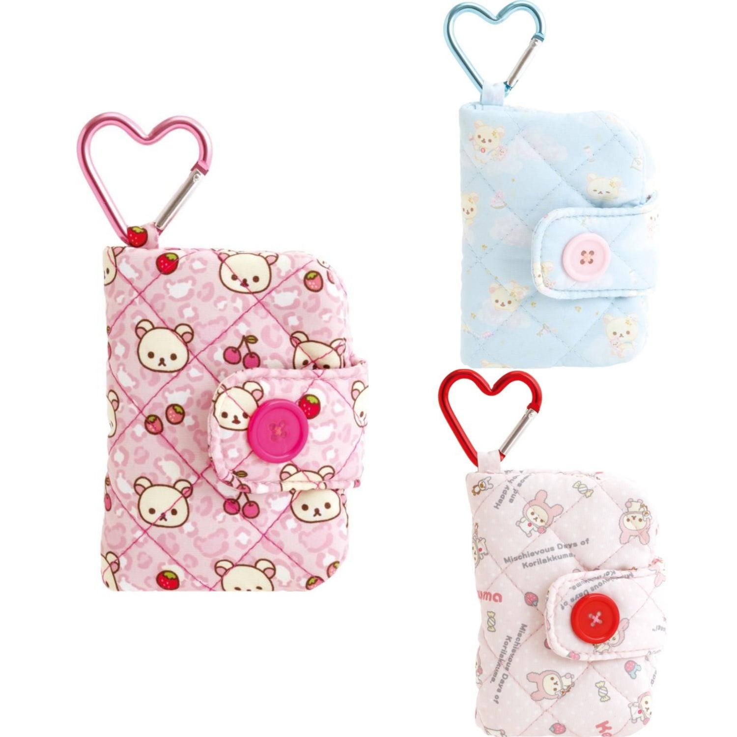 【limit 1】Rilakkuma｜Lots of Korilakkuma Leopard Coin Purse/Card Holder｜100 x 80 x 25 mm approx.