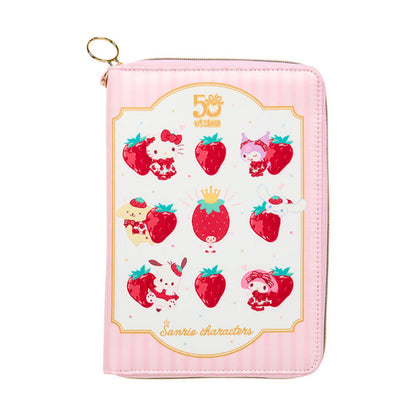 Sanrio｜Ichigo Shimbun 50th Anniversary Multi Case｜25.4 x 19.3 x 3.4cm approx.