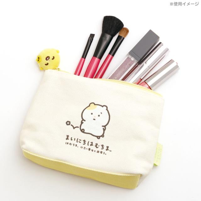 Sanx｜Little Moments of Joy Mainichi Hamuchima Pouch ｜ 125×190×50mm approx.