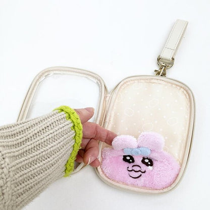 Opanchu usagi｜内裤兔表情痛包/挂包｜约12cm×16cm×2cm