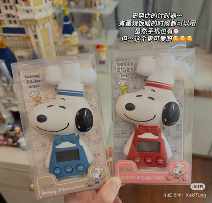 Snoopy｜Kitchen Timer｜13cm x 7.5cm x 2.5cm approx.