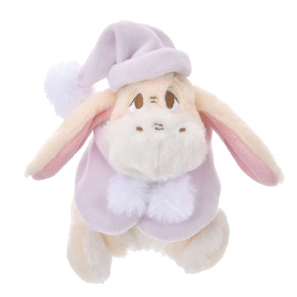 Disney迪士尼｜Plush Mascot Keychain - White Pooh Fruit Latte Color东迪冬日限定水果拿铁色睡衣睡帽斗篷系列可爱角色毛绒挂件/包挂｜约高 16.5 x 宽 10 x 深 9cm