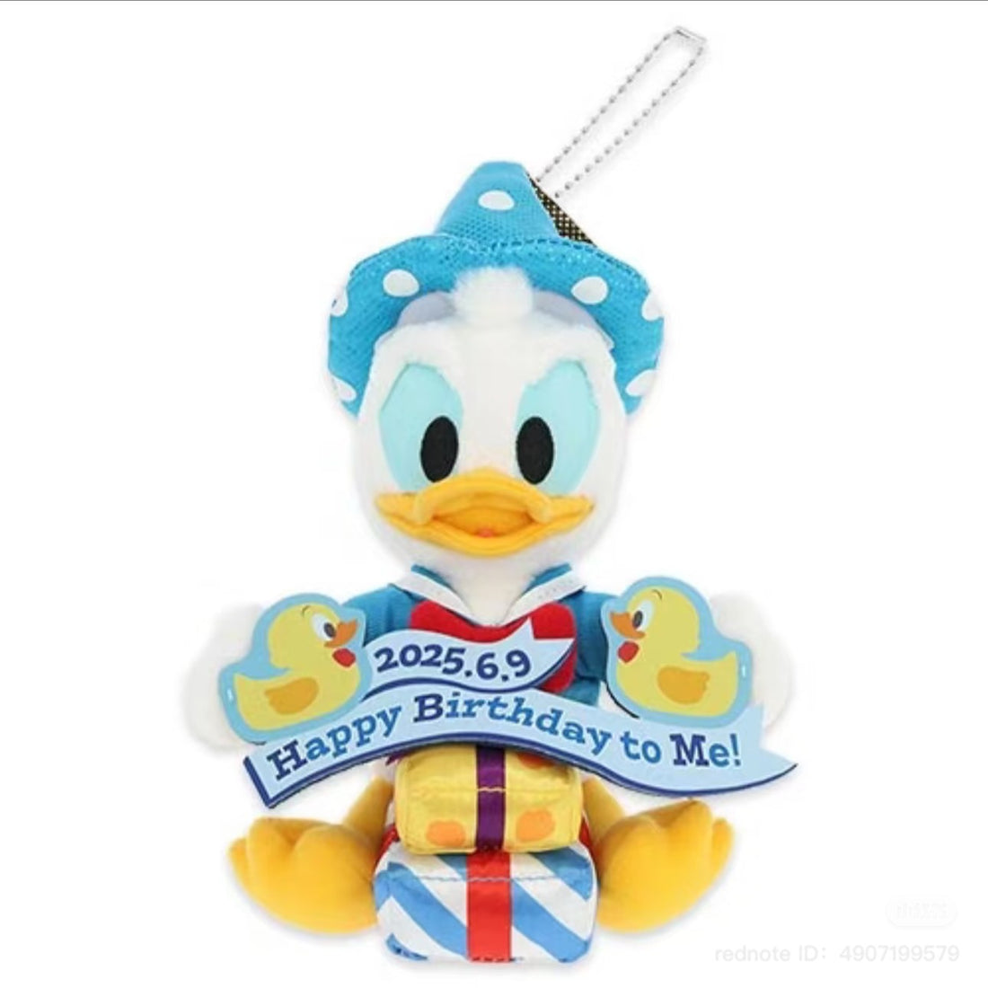 Disney｜Tokyo Disneysea Resort donald duck birthday limited keychain