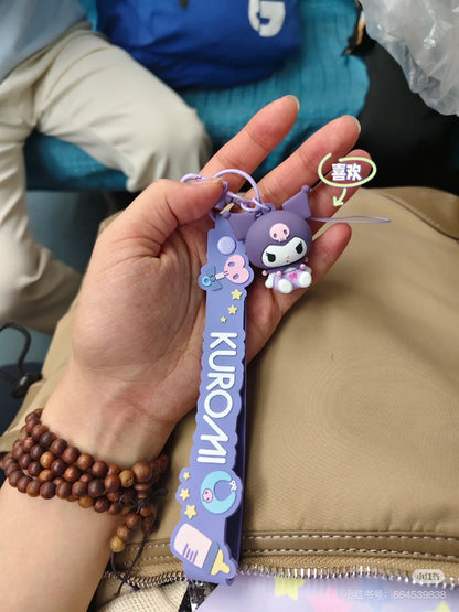 Sanrio｜3D Mascot Hand Strap｜4×3.5×4cm approx.
