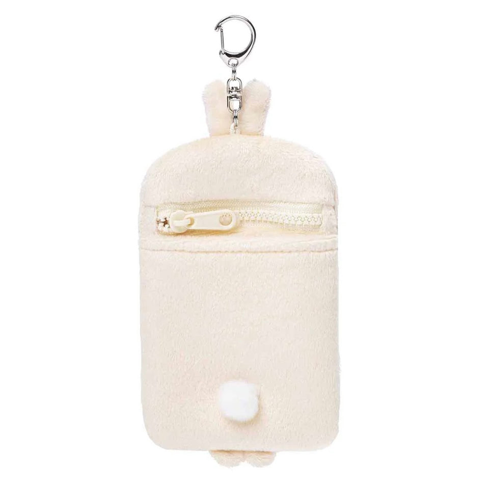 Chiikawa 吉伊卡哇｜毛茸茸卡包/零钱包二合一/背后有零钱包拉链