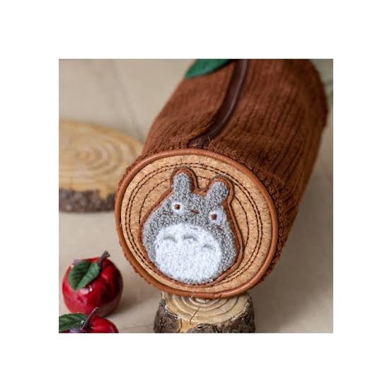My neighbor totoro｜宫崎骏刺绣龙猫树根大容量笔袋/收纳包｜约18 x 8 x 8 cm