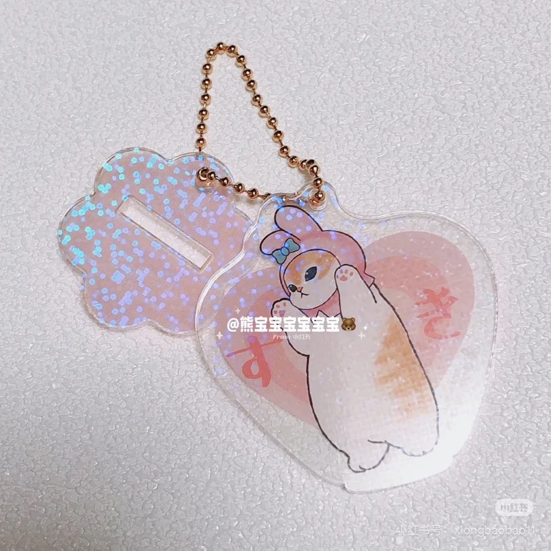 Mofusand｜Sanrio Characters Ackry Keychain Collection mystery bag/blind box/All 6 types｜1pcs
