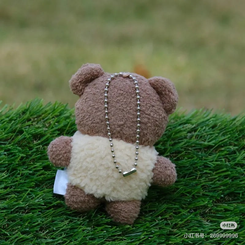 Miffy米菲｜米菲/鲍里斯熊卷毛毛绒挂/挂件｜约W70×H100×D35mm