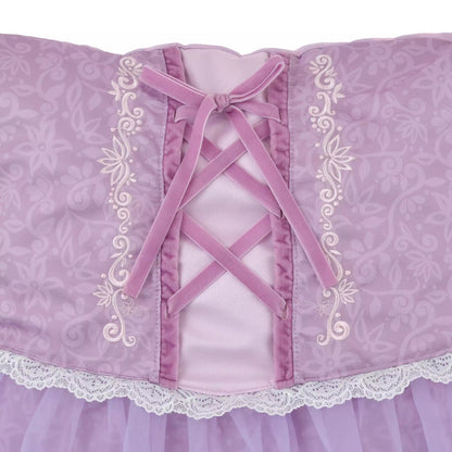 Disney迪士尼｜FEEL LIKE RAPUNZEL公主蕾丝纱裙抱枕/枕芯可替换/质感好好｜約縦45×横45×厚み17(cm)