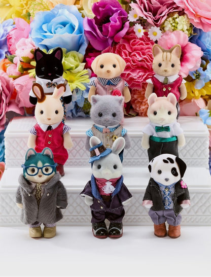SylvanianFamilies｜Town Series Coordination Set Cotton Rabbit Older Brother
