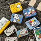 Snoopy｜彩色漫画铁盒限定糖/小物收纳盒｜1盒【23.12】