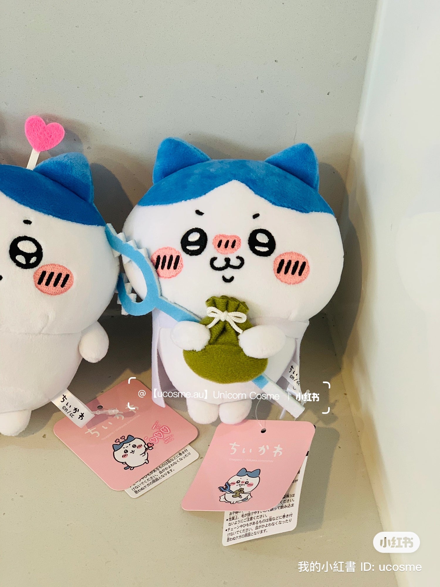 Chiikawa 吉伊卡哇｜粉爱心情人节限定公仔/玩偶