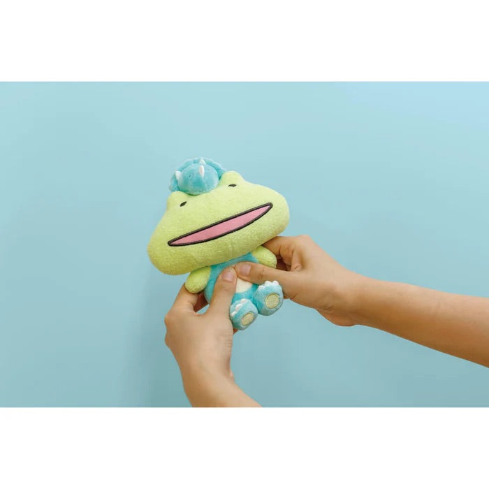 San-X ｜Chiquip Dancers Plush Toy Skip Frog Sensei｜約H160 x W140 x D90mm