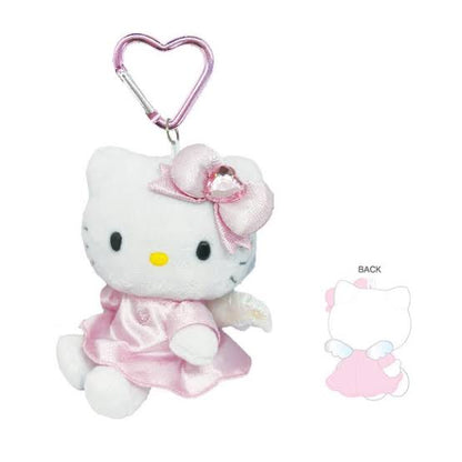 HelloKitty｜Sanrio Angel Mascot Holder /Plush Keychain｜107×80×75mm approx.